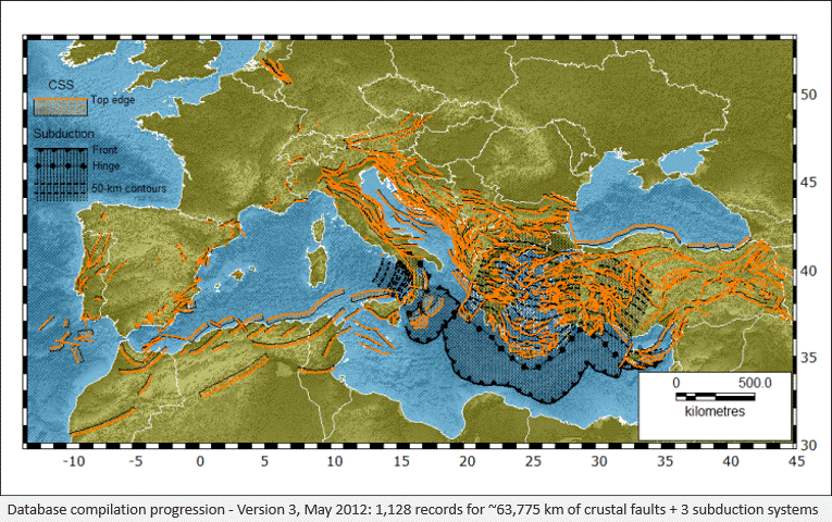 EDSF13 database compilation progression